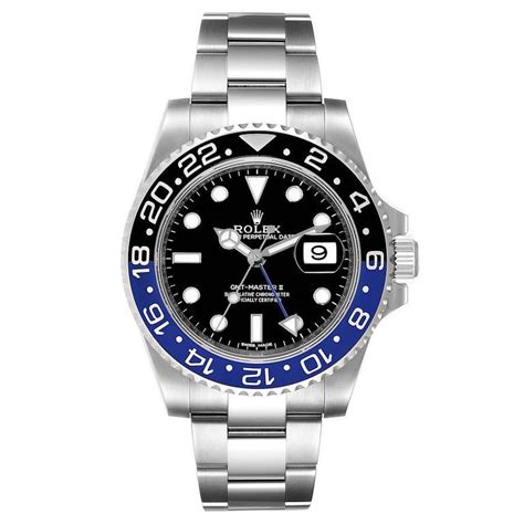 rolex gmt 2 batman lünette|rolex batman gmt for sale.